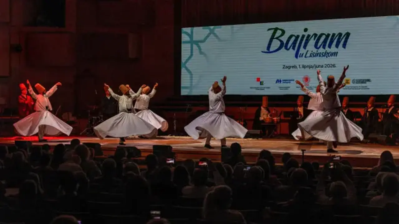 Konya Büyükşehir, Zagreb'de sema mukabelesi icra etti