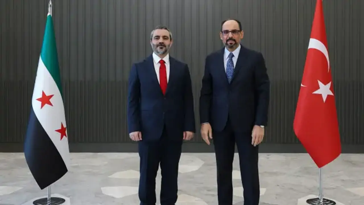 MİT Başkanı Kalın, Suriye Dışişleri Bakanı Şeybani ile Ankara'da görüştü