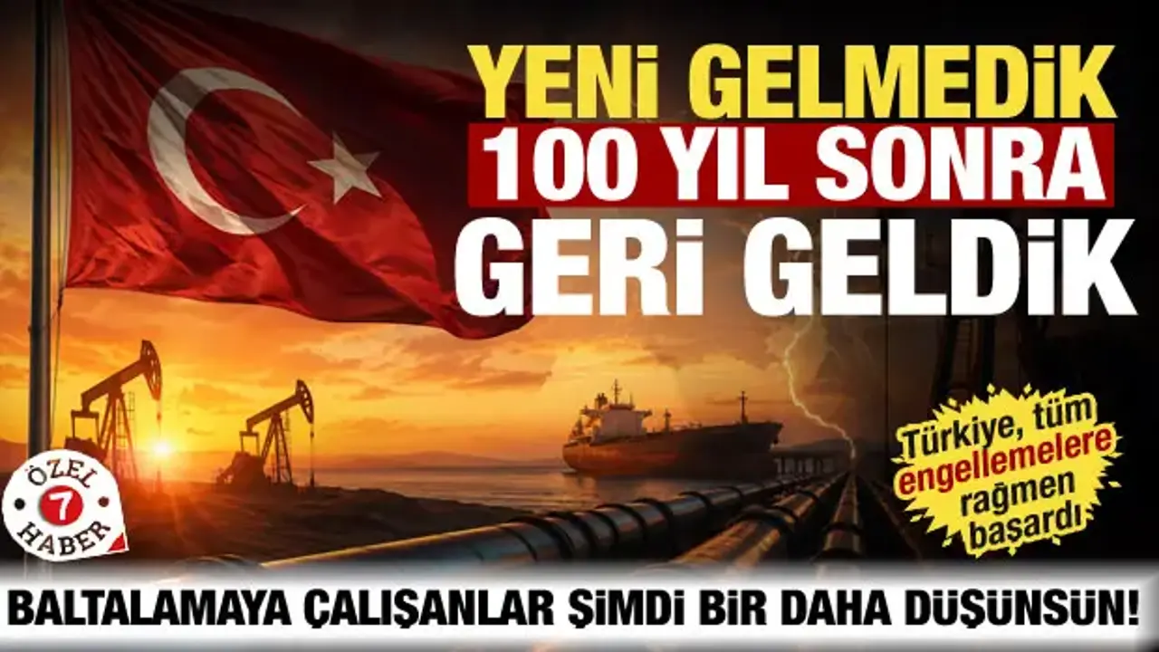 100 yıl sonra Kerkük'e dönüş! Türkiye petrol sahalarına ortak oldu!