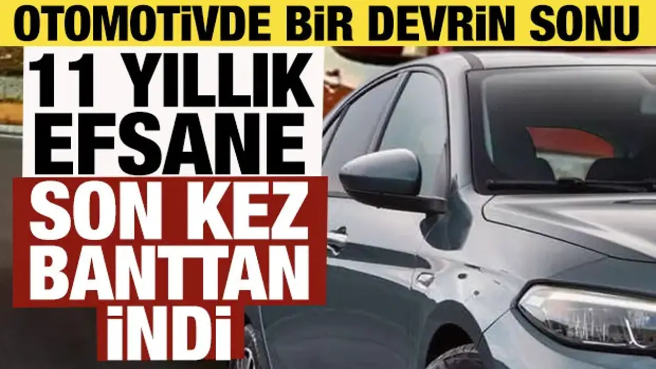 11 yıllık efsane son kez banttan indi: Otomotivde bir devrin sonu