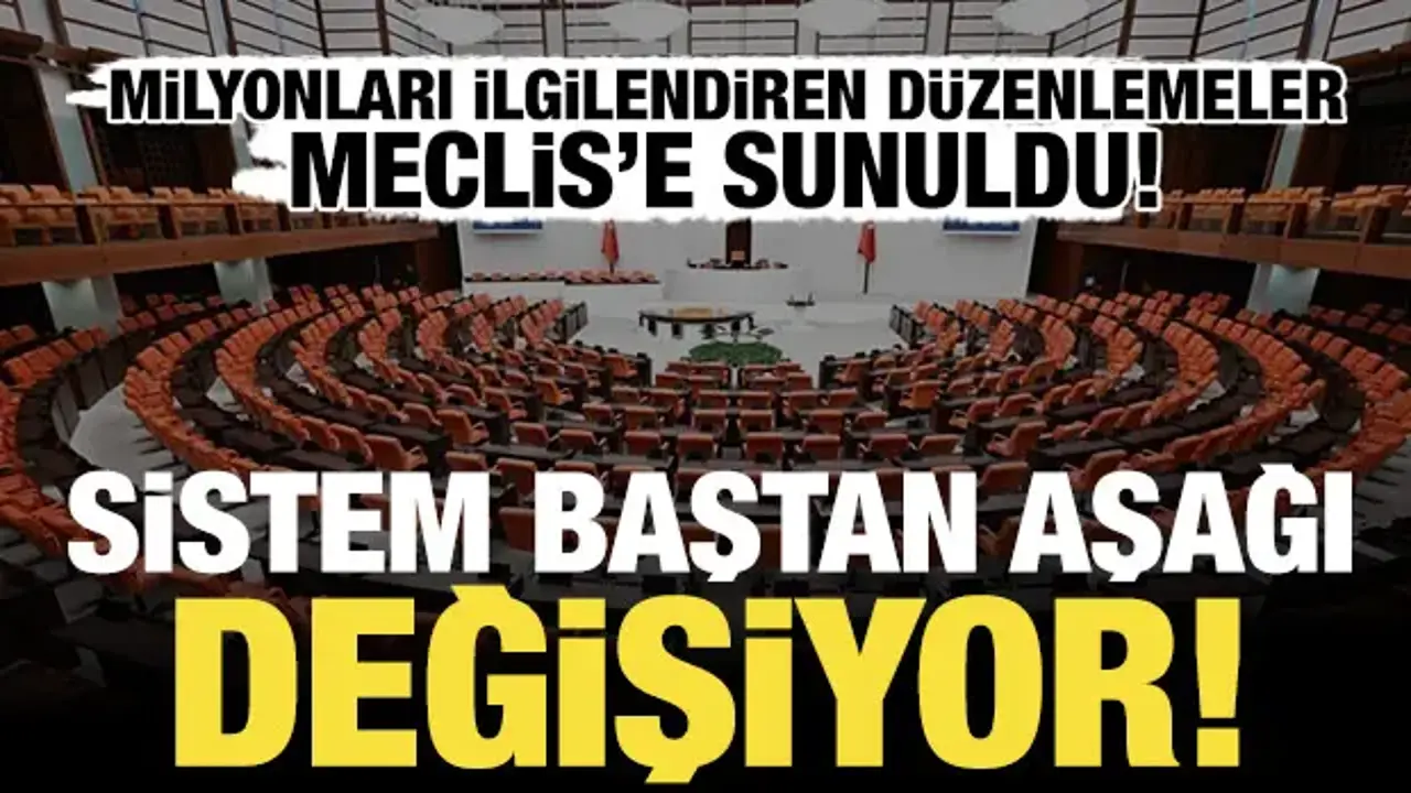 12. Yargı Paketi'nin içinde neler var? AK Parti, Meclis'e sundu!