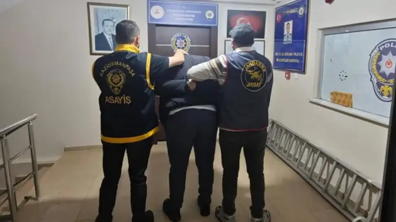 33 yıl 6 ay hapis cezasıyla aranan şahıs JASAT operasyonuyla yakalandı
