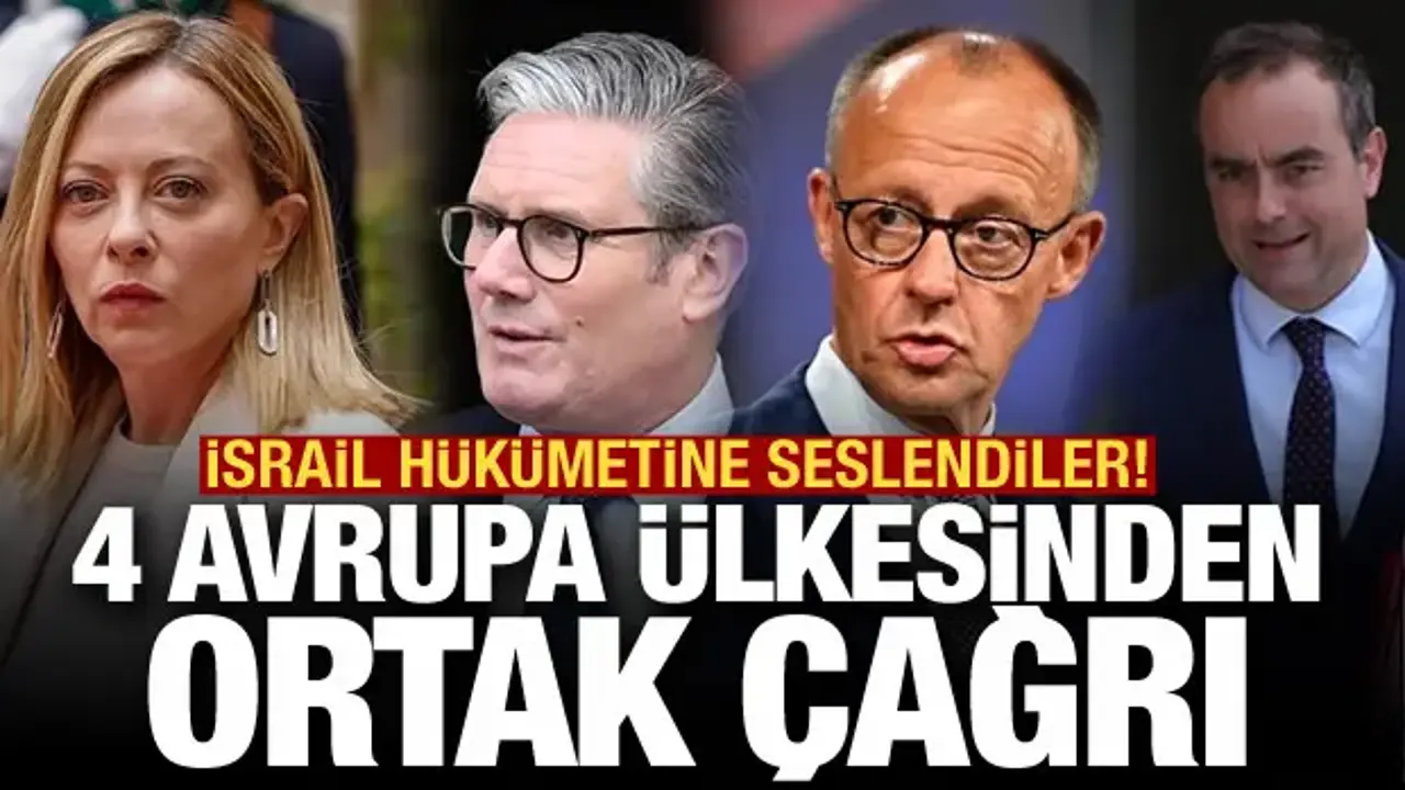 4 Avrupa ülkesinden Batı Şeria için ortak açıklama