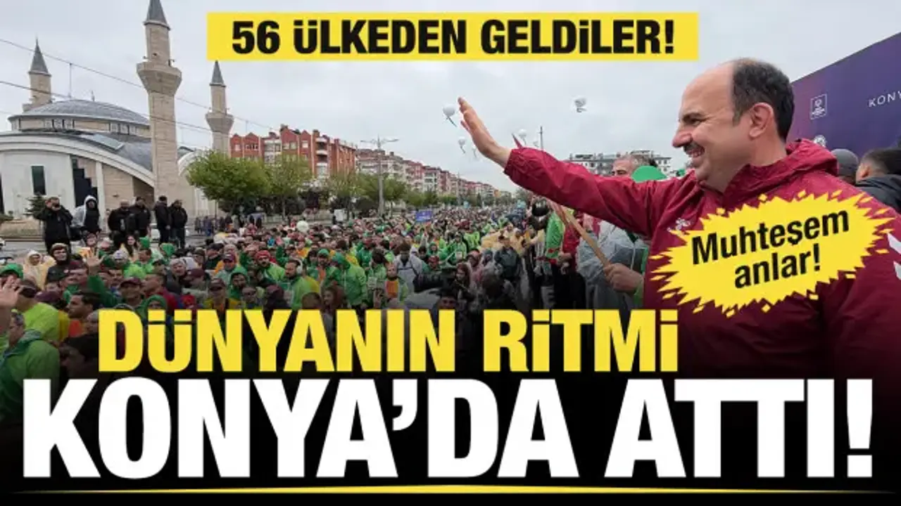 5. Uluslararası Konya Yarı Maratonu’nda dünyanın ritmi Konya’da attı