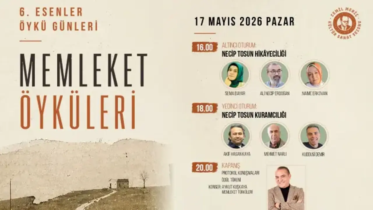 6. Esenler Öykü Günleri, edebiyatseverleri bir araya getirecek!