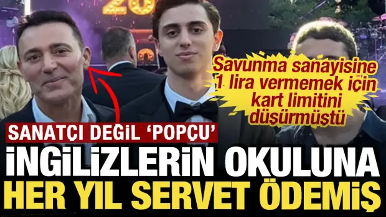 750 liralık savunma vergisi için ortalığı ayağa kaldıran popçu İngilizlere servet ödemiş