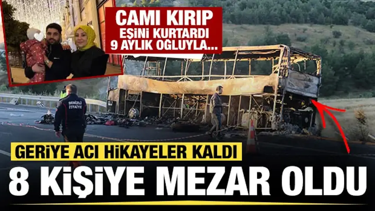 8 kişinin can verdiği kazada kahreden detaylar: Eşini kurtardı, 9 aylık oğluyla öldü