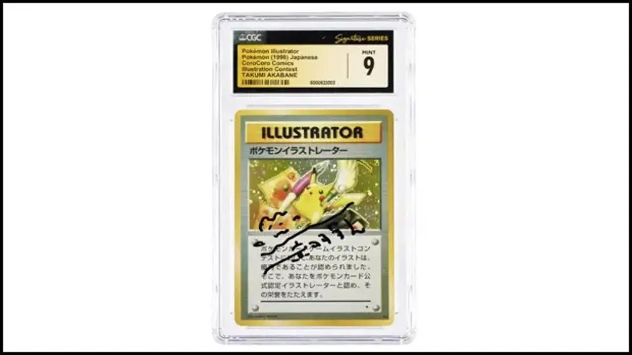 80 bin euro'luk Pokemon kartı çalındı