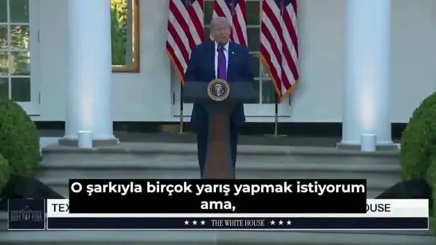 ABD başkanı Donald Trump'ın Drone korkusu herkesi güldürdü