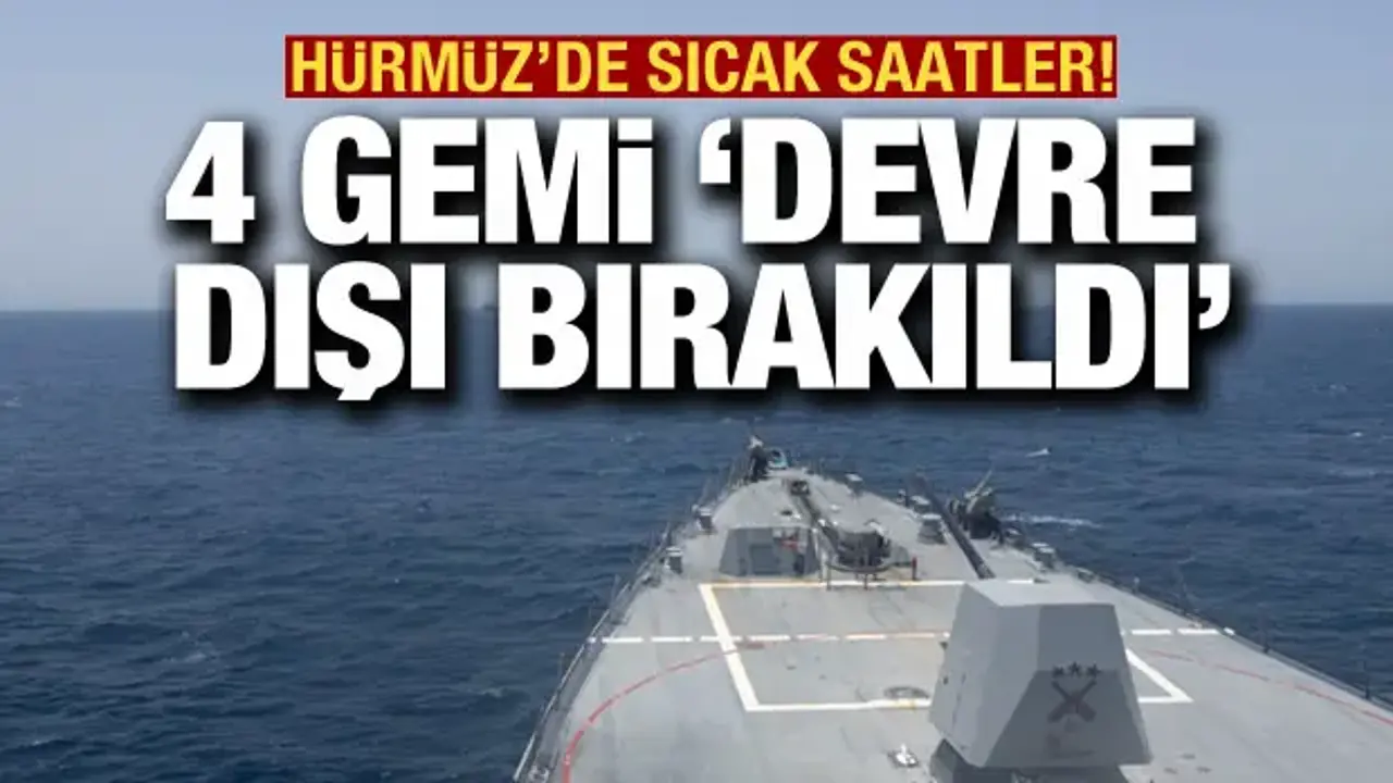ABD: Hürmüz'de 4 gemi durduruldu