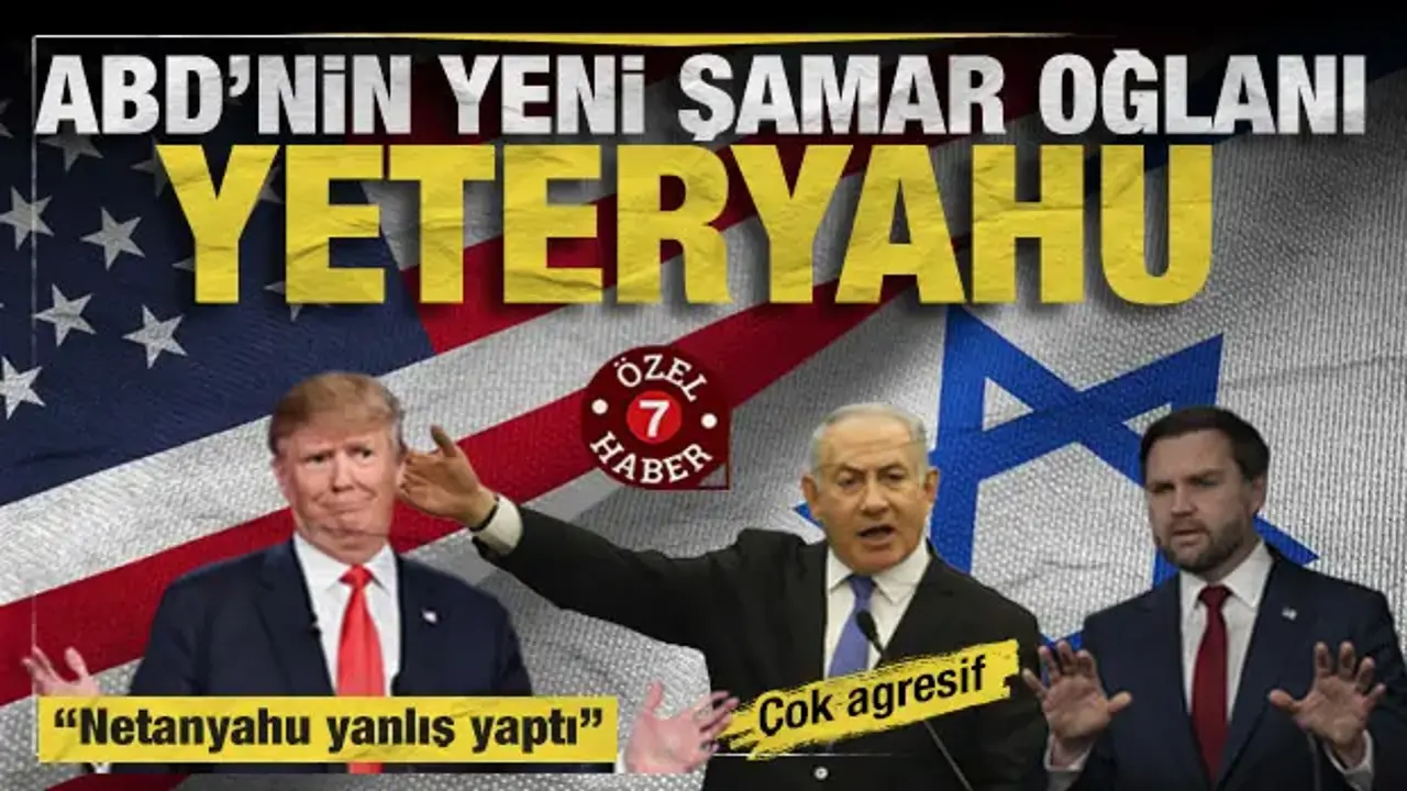 ABD-İsrail arasında derin çatlaklar: Trump’tan sonra JD Vance de Netanyahu'ya acımadı!
