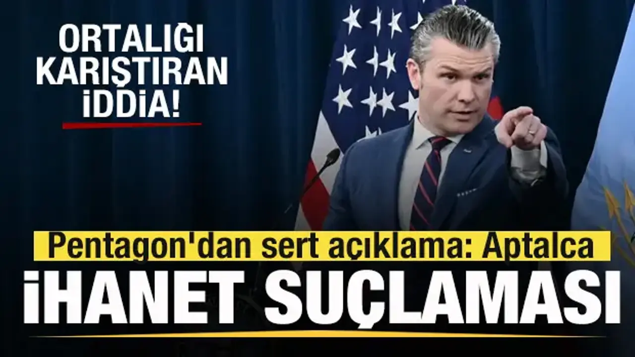 ABD'de ortalığı karıştıran iddia! Pentagon'dan sert açıklama! İhanet suçlaması