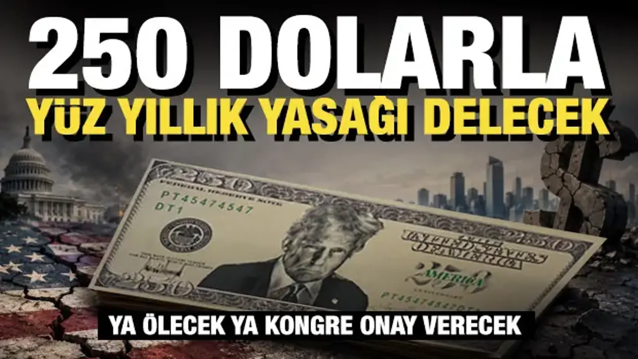 ABD'de tarihi para krizi: Trump'ın resmini taşıyan 250 dolarlık banknot için gizli baskı