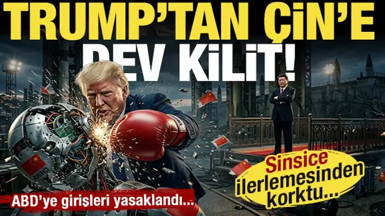 ABD'den dev kilit: Trump Çin'in robot ordusuna savaş açtı! Resmen başladı...
