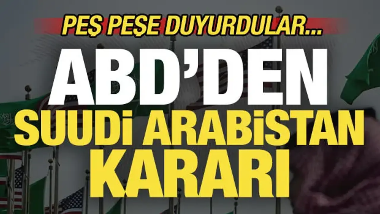 ABD'den son dakika Suudi Arabistan kararı! 'Ülkeyi terk edin' deyip duyurdular...