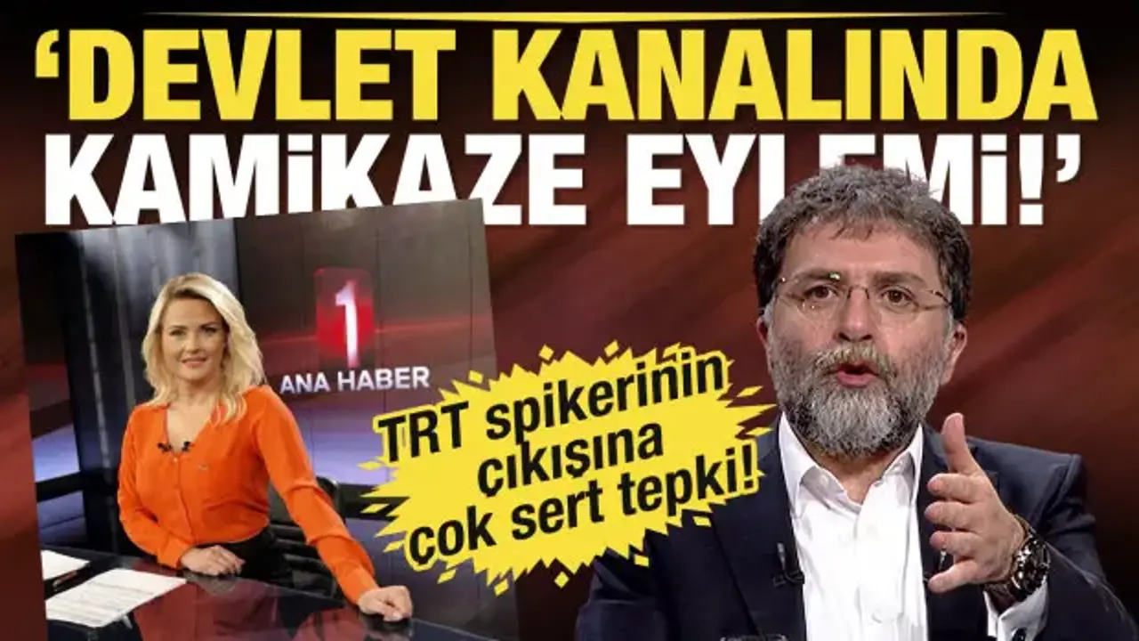 Ahmet Hakan'dan TRT spikeri Açıkkar'a tepki: Devlet kanalında kamikaze eylemi