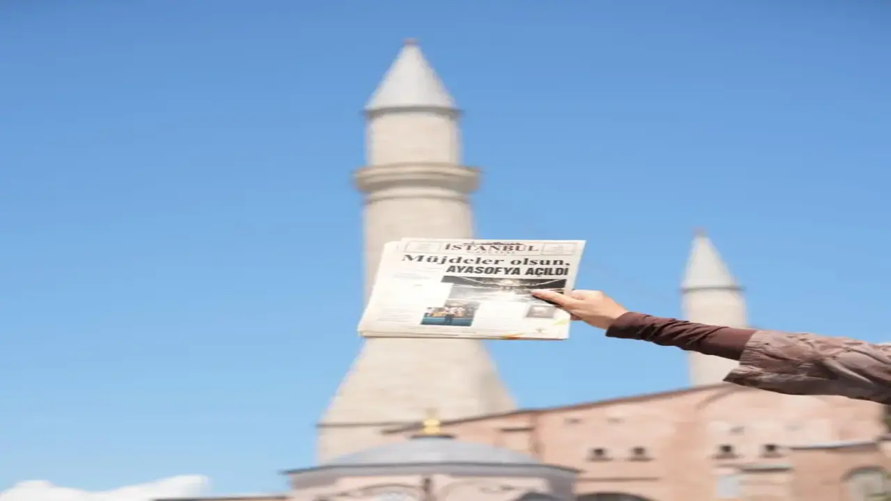 AK Parti'den Ayasofya'nın açılışına özel gazete