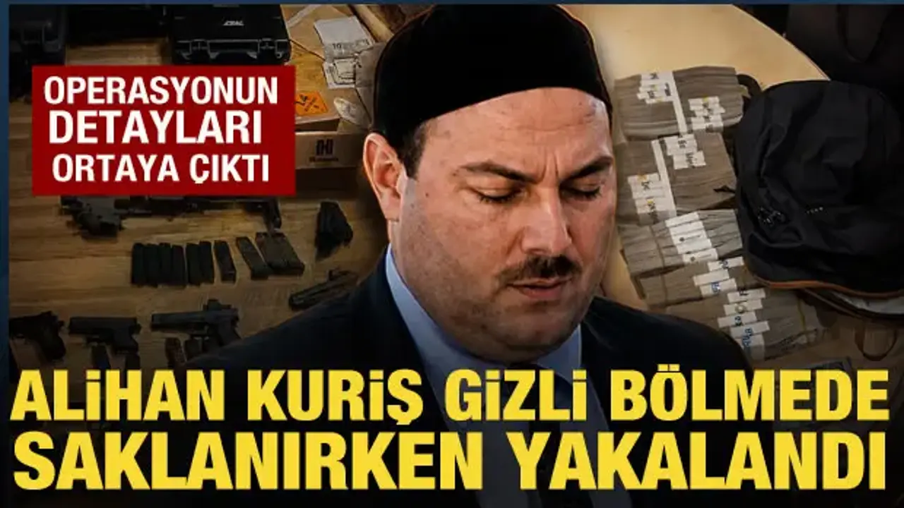 Alihan Kuriş'in gizli bölmede yakalandığı ortaya çıktı