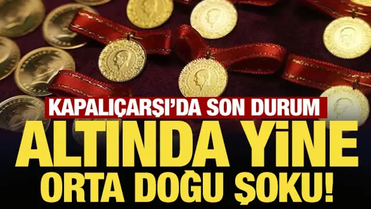 Altında yine Orta Doğu şoku! Gram fiyatı haftaya düşüşle başladı