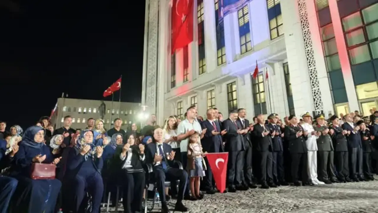 Ankara Emniyet Müdürlüğü'nde 15 Temmuz anma programı