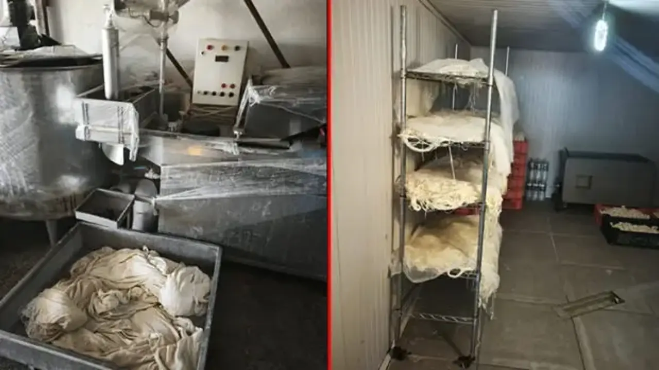Ankara'da 9 ton bozuk süt ve süt ürünü ele geçirildi
