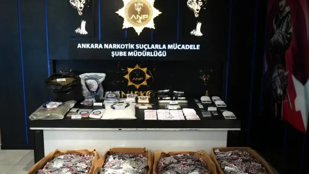Ankara’da ele geçirildi: Tam 614 bin 330 adet