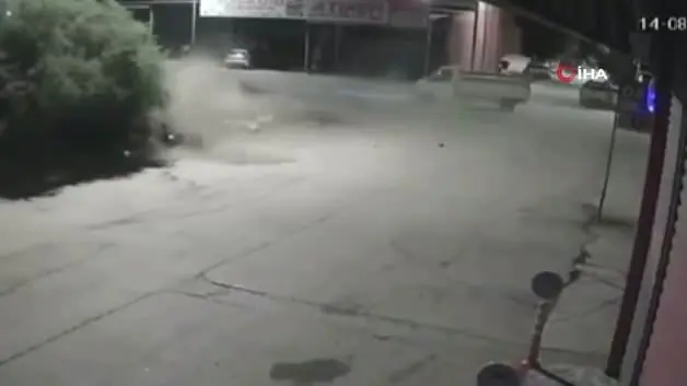 Ankara'da genç motorcuyu hayattan koparan feci kazanın görüntüleri ortaya çıktı