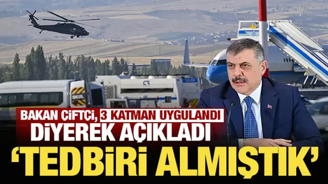 Ankara'yı koruyan 3 katman: Bakan Çiftçi, sıfır noktasında açıkladı