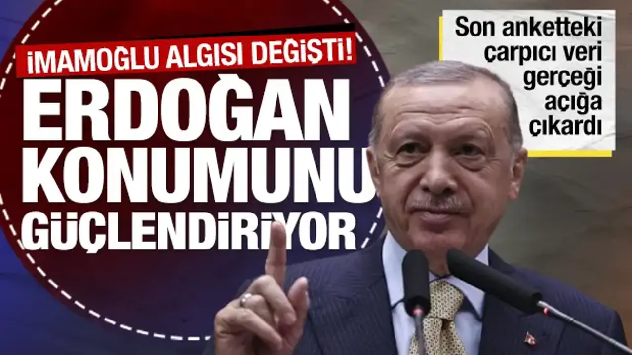 Anketlerde ciddi düşüş: İmamoğlu oy kaybediyor, Erdoğan 'güçlü lider' konumunda