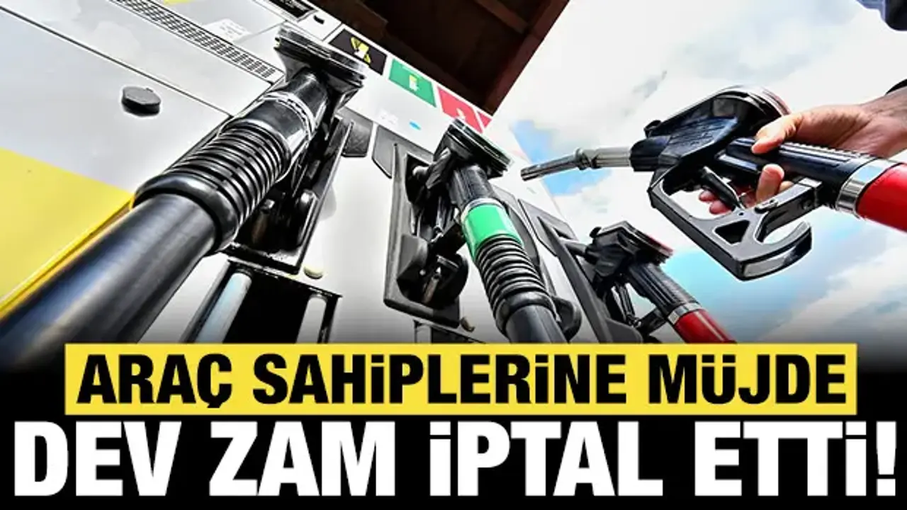 Araç sahiplerine müjde: Dev zam iptal edildi