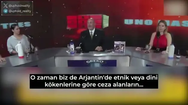 Arjantinli gazeteci Santiago Cuneo'nun Netanyahu'ya yönelik açıklamaları gündem oldu