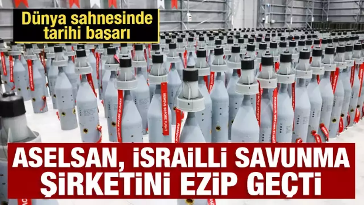 ASELSAN, İsrailli savunma şirketini ezip geçti! Dünya sahnesinde tarihi başarı