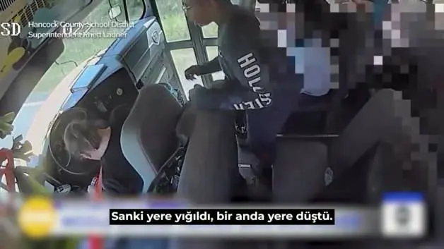 Astım krizi geçiren sürücünün imdadına öğrenciler yetişti! Faciayı önleyip kahraman oldular