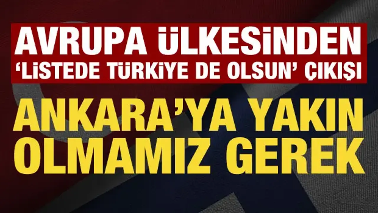 Avrupa ülkesinden 