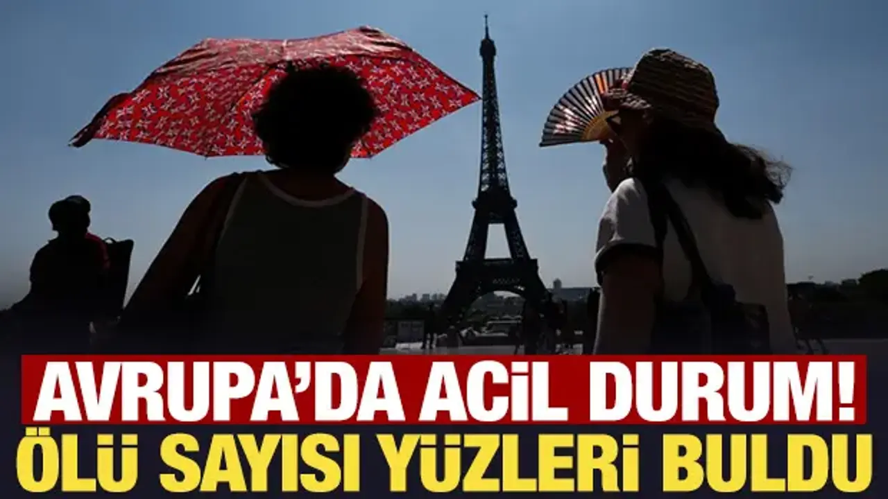 Avrupa'da rekor sıcaklıklar: Ölü sayısı yüzleri buldu