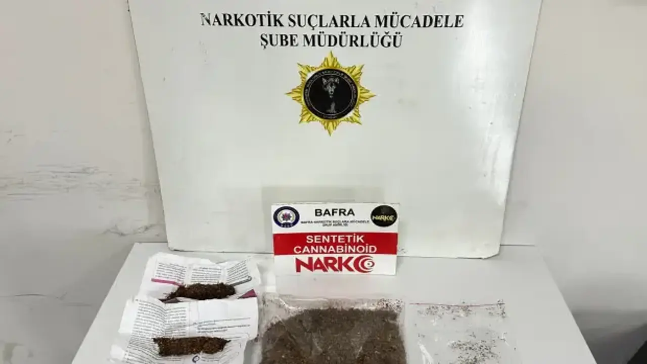 Bafra’da uyuşturucu firarisine şafak darbesi!