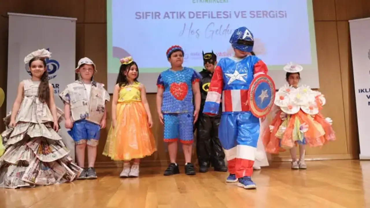 Bağcıların çocuklarından “Sıfır Atık” gösterisi