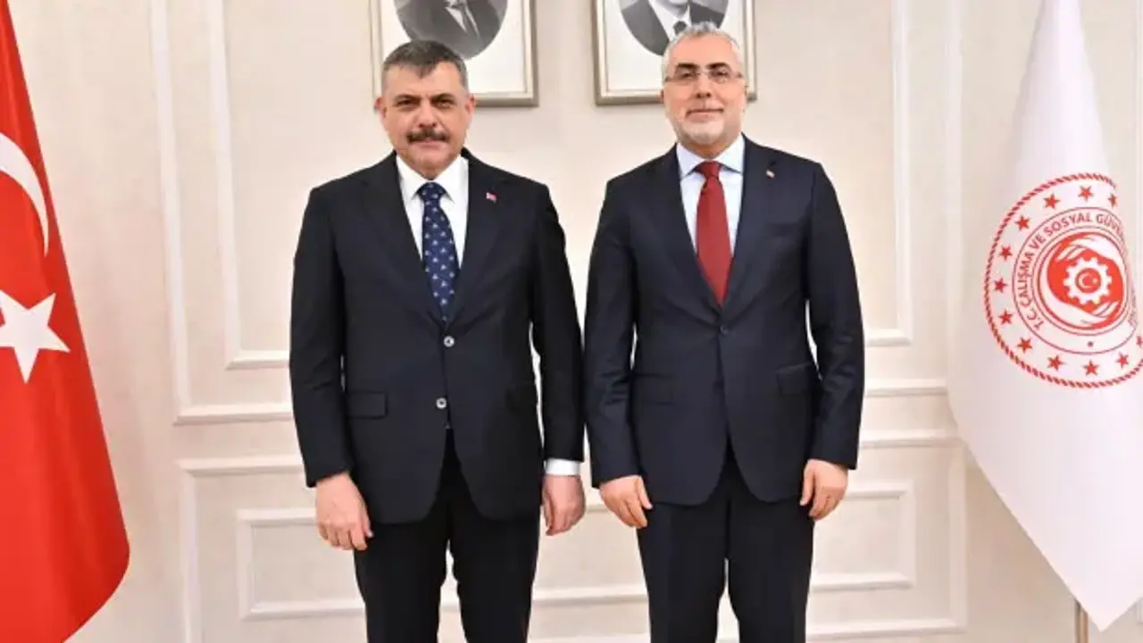 Bakan Çiftçi, Bakan Işıkhan'ı ziyaret etti