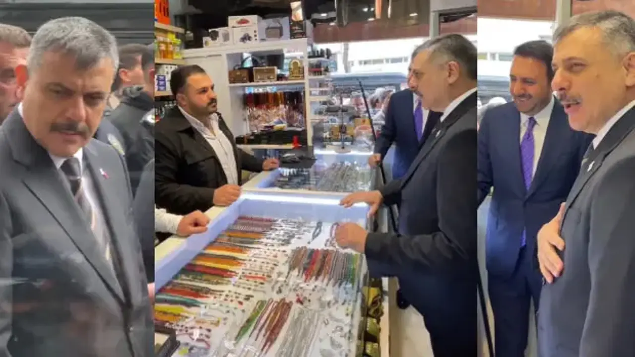 Bakan Çiftçi Tatvan sokaklarında: Esnafla bir araya geldi