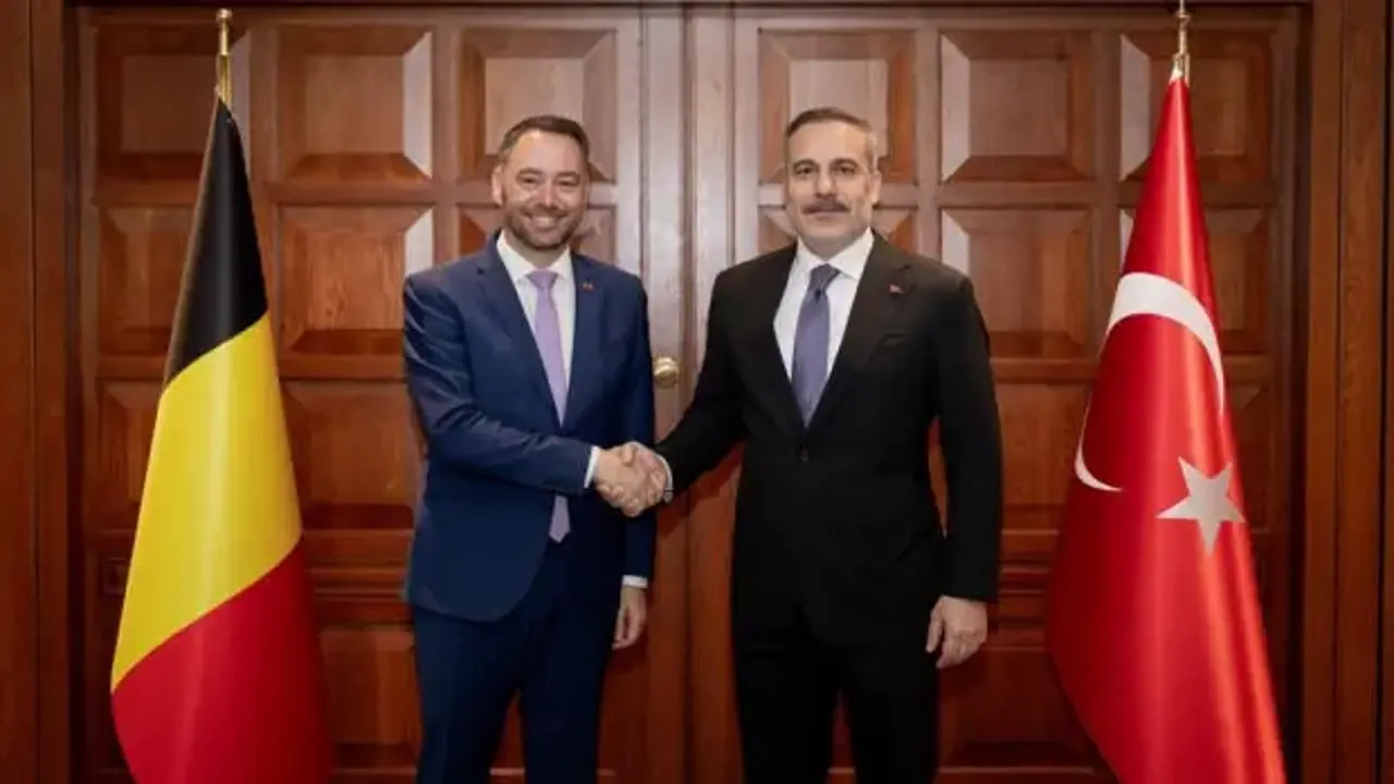 Bakan Fidan, Belçika Dışişleri Bakanı Prevot ile görüştü