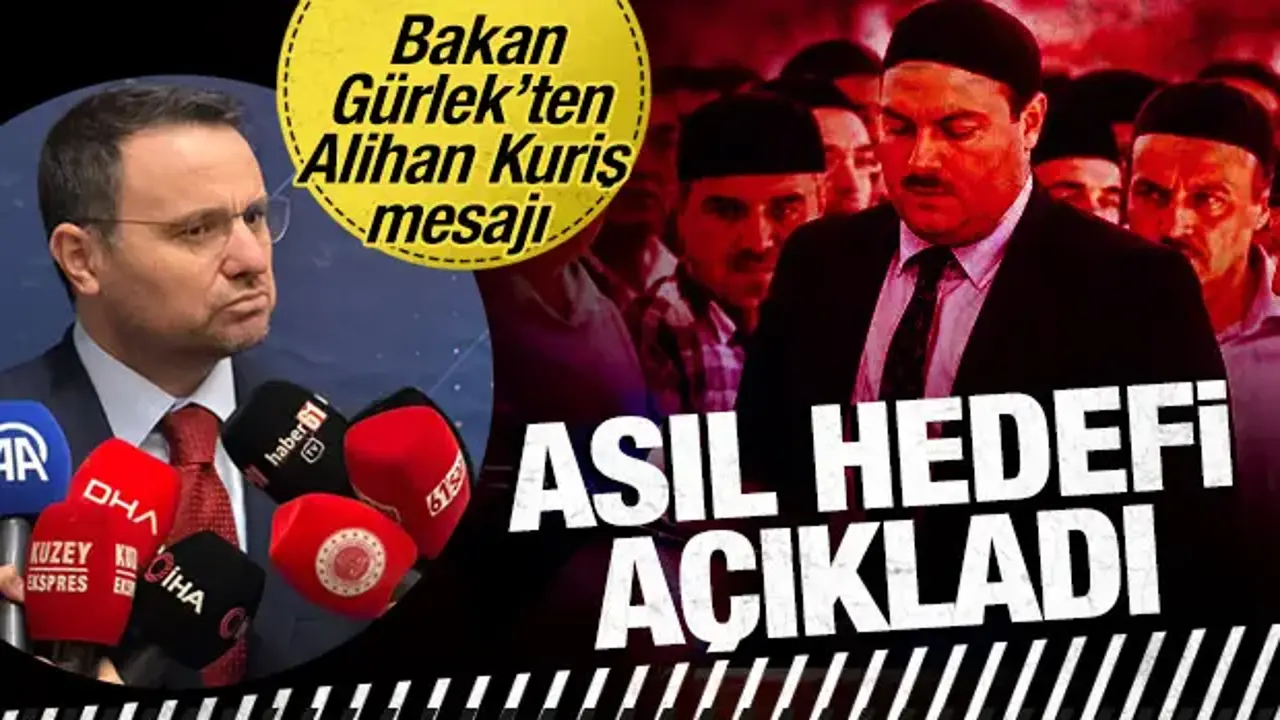 Bakan Gürlek'ten Alihan Kuriş operasyonu açıklaması: Hedef cemaat değil kara para
