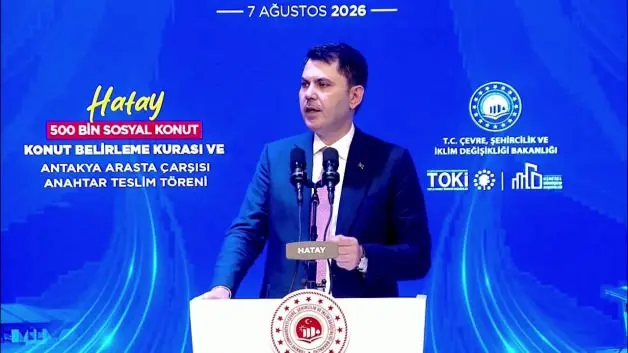 Bakan Kurum:  