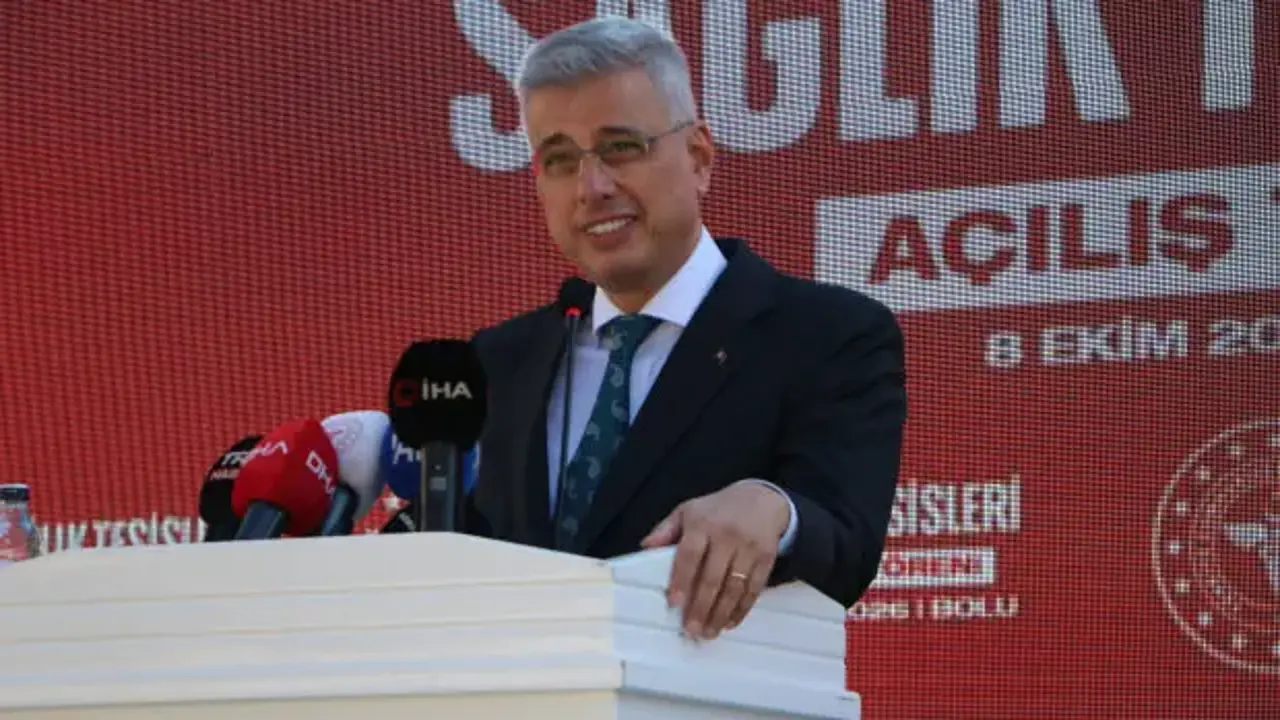 Bakan Memişoğlu, Bolu'da iki sağlık tesisinin açılışını yaptı