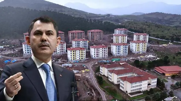 Bakan Murat Kurum'dan Sındırgı depreminin 1. yılında 