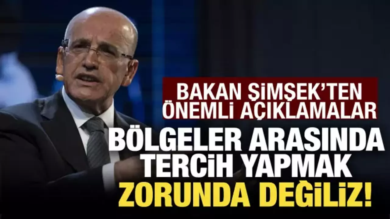 Bakan Şimşek Ne komşularımızdan ne de tedarik zincirlerinden kopabiliriz