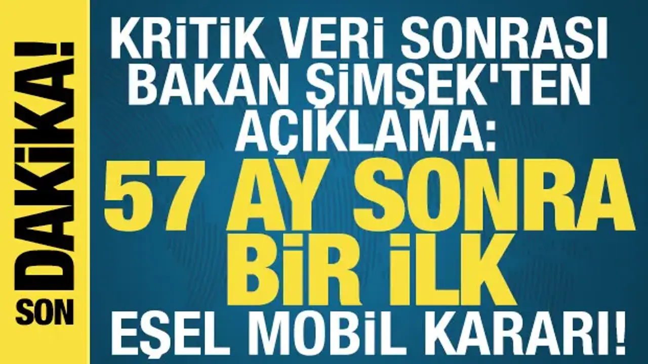 Bakan Şimşek: Yıllık enflasyon 57 ay sonra yüzde 30'un altına geriledi