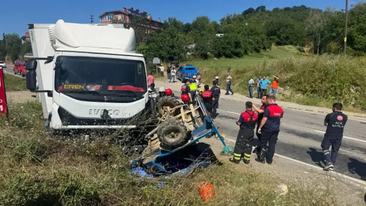 Bartın'da korkunç kaza: 1 kişi hayatını kaybetti!