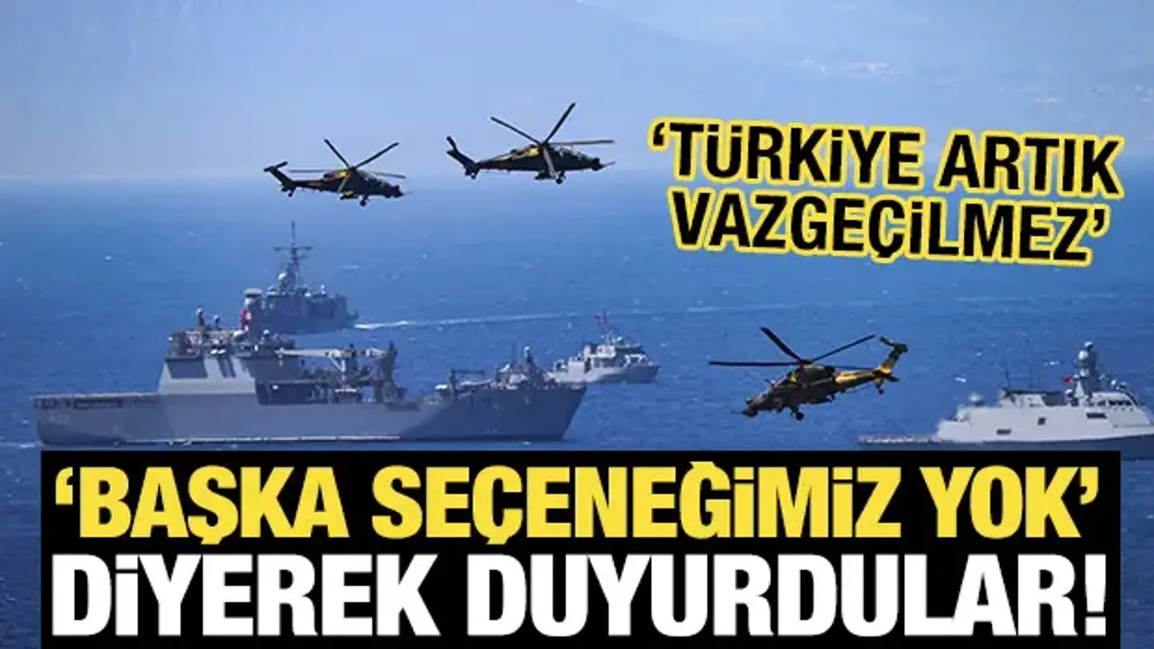 'Başka seçeneğimiz yok' diyerek duyurdular! 'Türkiye artık vazgeçilmez'