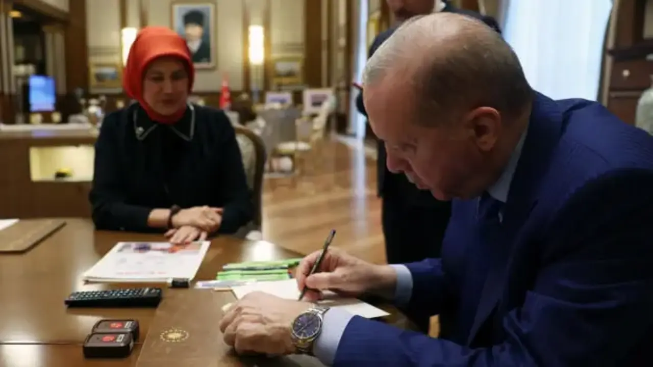 Başkan Erdoğan, kurban bağışında bulundu