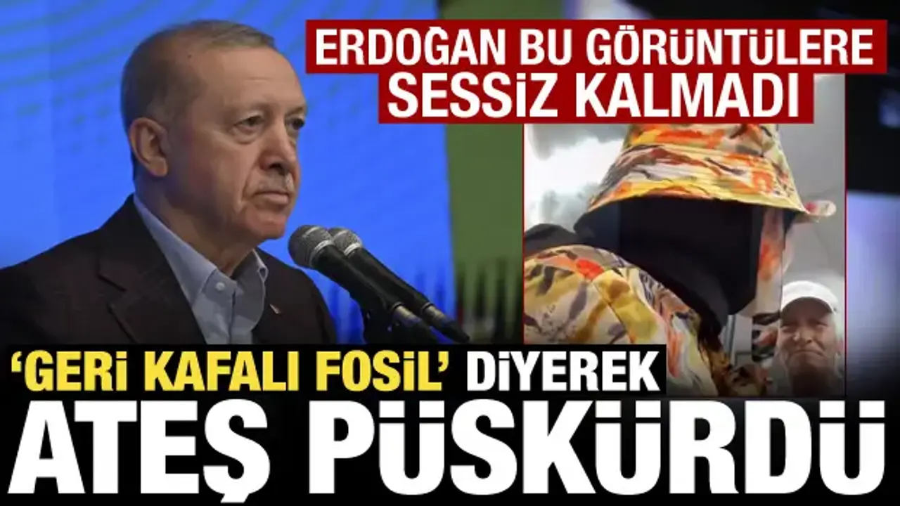 Başörtüsü hazımsızlığına Cumhurbaşkanı Erdoğan'dan sert tepki: Bazı fosiller kin kusuyor